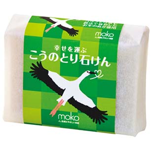 東方白鸛皂 無添加 洗面皂 日本製 60g