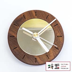 Small wall clock Upcycle Decoration (Diameter 10cm)